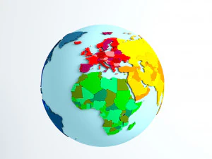 globo terrestre Modelo 3D