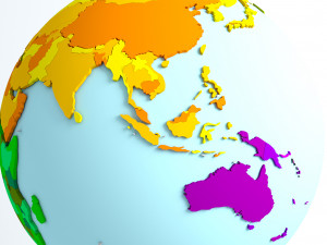 earth globe Modelo 3D