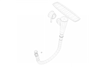 kitchen faucet 001 3D 模型