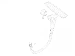 kitchen faucet 001 3D Model