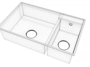 K&uuml;chensp&uuml;le 001 3D Modell