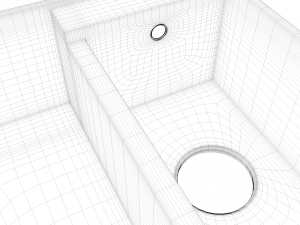 kitchen sink 001 3D Model
