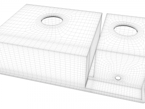 kitchen sink 001 3D Model