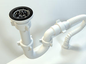kitchen siphon 001 3D 모델