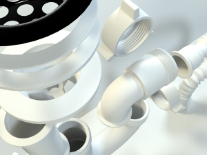 kitchen siphon 001 3D 모델