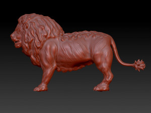 lion 3D Модель