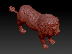 lion 3D Модель