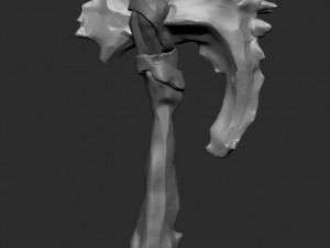fantasy magic hammer arms 3D Model