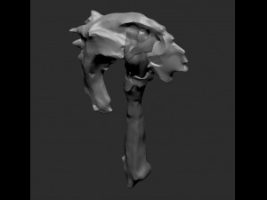 fantasy magic hammer arms 3D Model