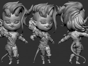 3d print karlax chibi Modèles 3D en vedette