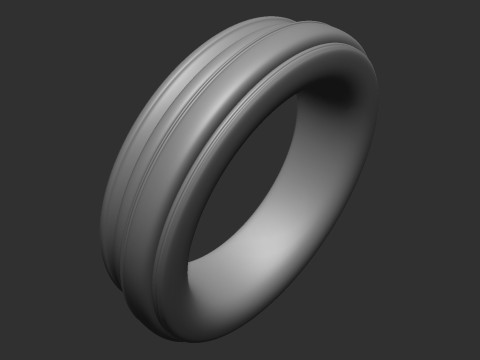 Ring Elegance 3D Print Model