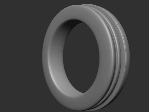 Ring-Eleganz 3D Druckmodell