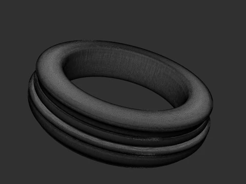Ring-Eleganz 3D Druckmodell
