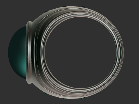 Ring signet ring with stone 3D Принт Модель