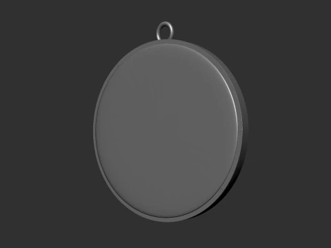 Pendant with a floral motif 3D Print Model