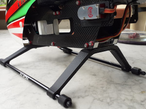 align trex 500 x landing skate 3Dプリントモデル