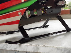 align trex 500 x landing skate 3Dプリントモデル