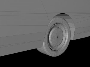 cartoon chevrolet caprice police low-poly 3D Модель
