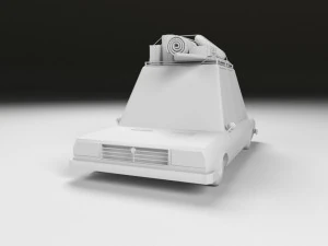 low poly cartoon car low-poly 3D Model