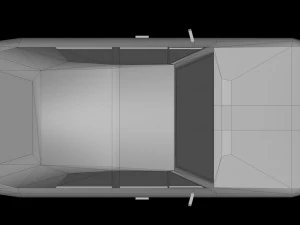 low poly cartoon car low-poly 3D Model