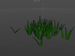 low poly cartoon trees and plants low-poly Modelo 3D