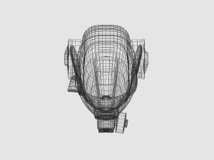 helmet with gas mask Modèle 3D