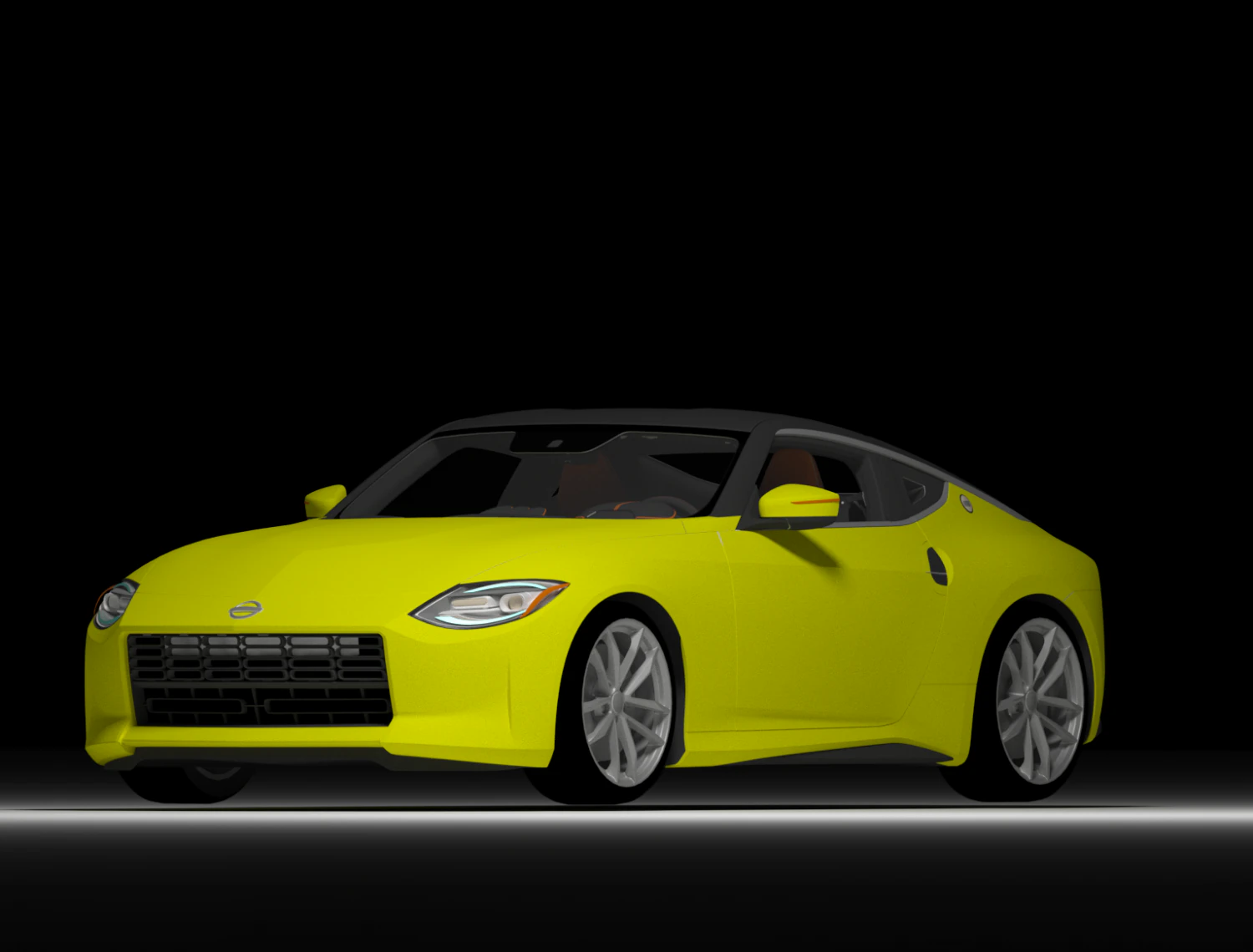 Nissan Fairlady Z 3D Model .c4d .max .obj .3ds .fbx .stl .blend