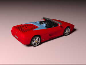 Ferrari 355 Spider 3D Model