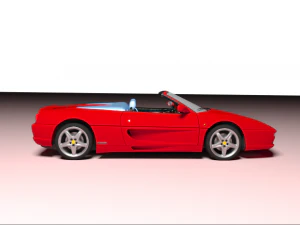 Ferrari 355 Spider 3D Model