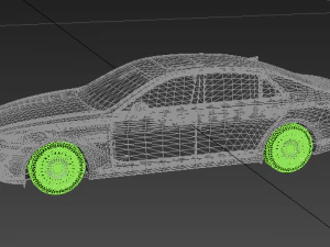 Genesis G90 3D Model