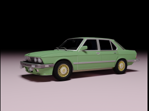 E28 M5 Modèle 3D