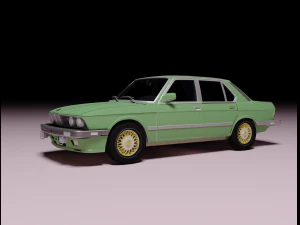 E28 M5 3D Model