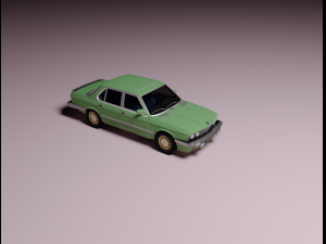 E28 M5 3D 모델