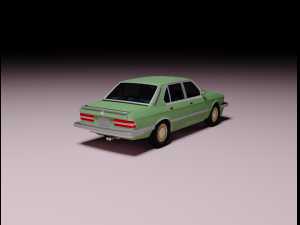 E28 M5 3D 모델