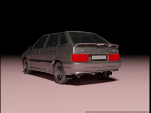VAZ 2114- LADA Samara 3D Model