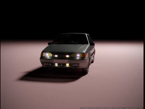 VAZ 2114- LADA Samara 3D Model