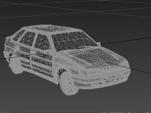 VAZ 2114- LADA Samara 3D Model