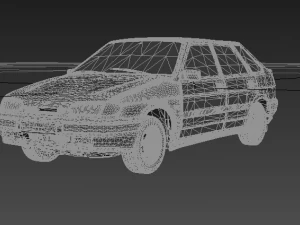 VAZ 2114- LADA Samara 3D Model