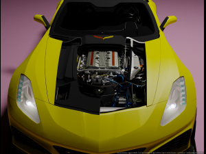 Chevrolet Corvette 3D Model