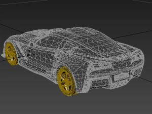 Chevrolet Corvette 3D Model