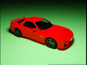 MazdaRX7 Modello 3D
