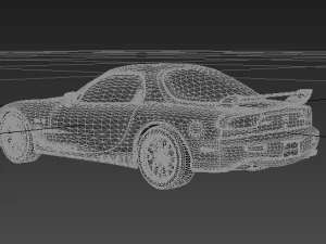 Mazda RX7 3D Model
