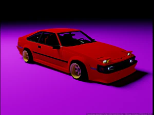 Toyota Supra A60 Modello 3D