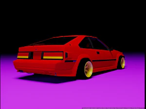 Toyota Supra A60 3D Model
