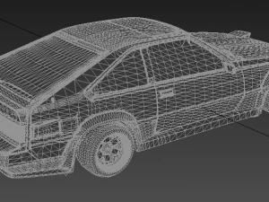 Toyota Supra A60 3D Model