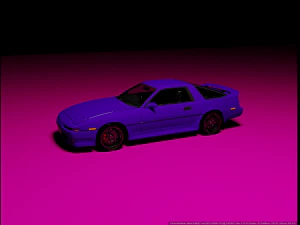 Toyota Supra A70 Modello 3D