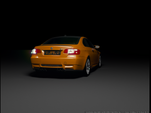 M3 E92 3D-Modell