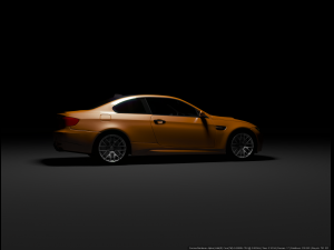 M3 E92 3D-Modell