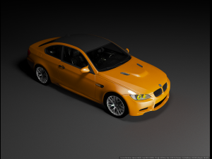M3 E92 3D-Modell