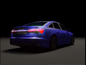 AUDI A6 2019 3D 模型
